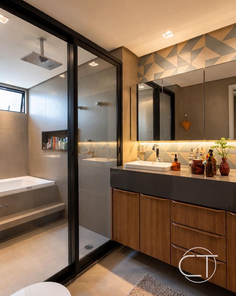 APARTAMENTO COM PÉ DIREITO DE 5,5M